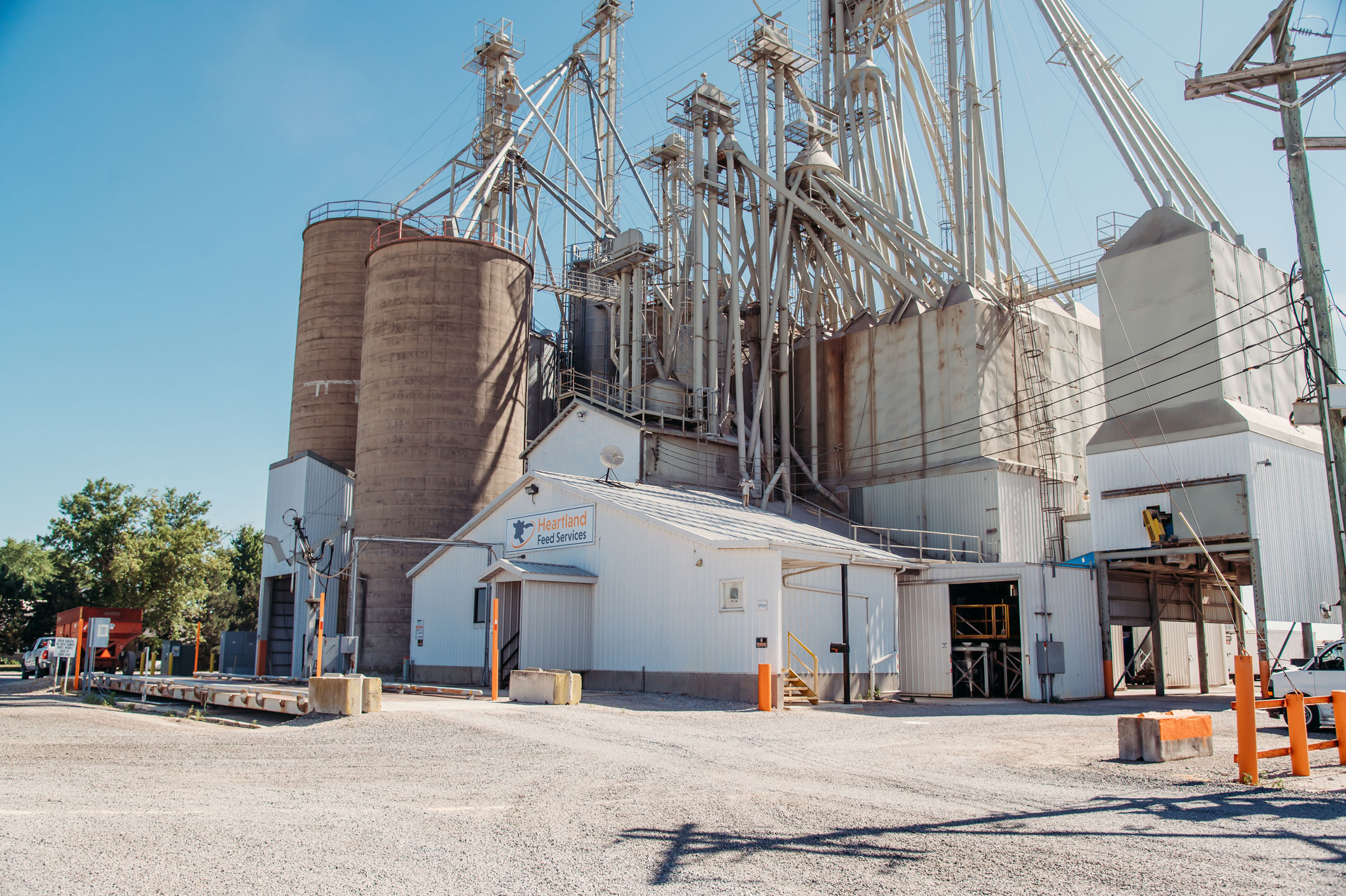 Heartland Feed Services grain mill